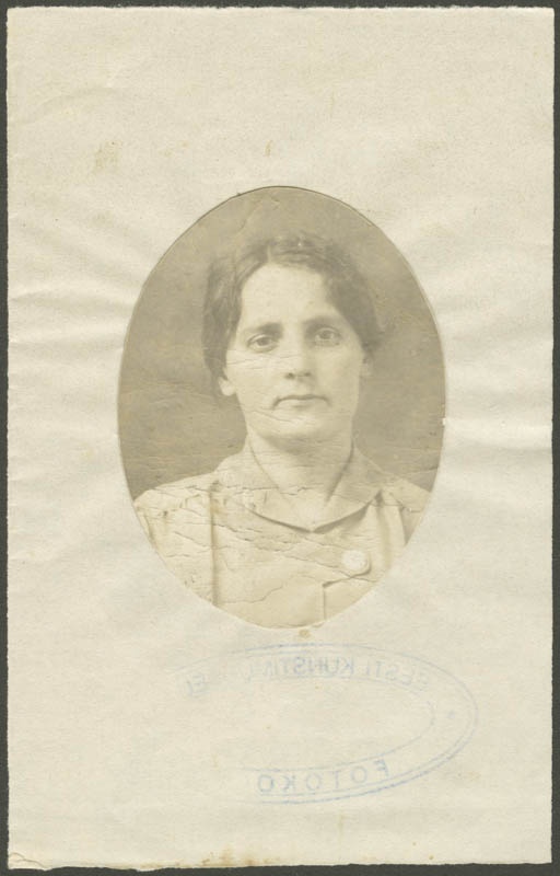 Ants Laikmaa teose "Lääne neiu" modell Maria (Ruut) Kaals