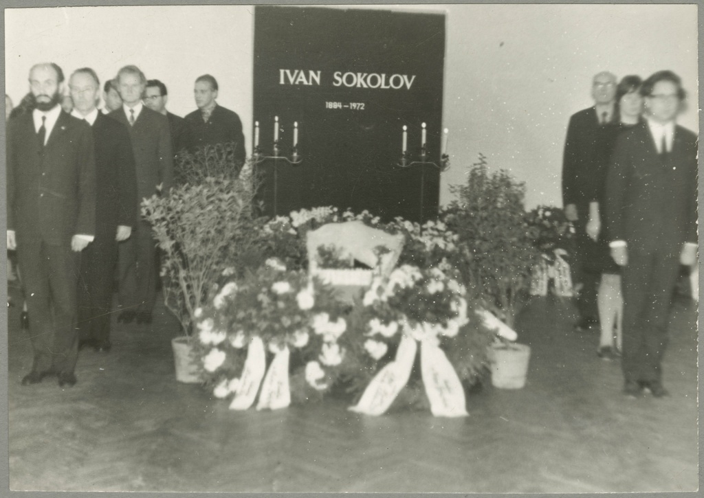 Kunstnik Ivan Sokolovi matused