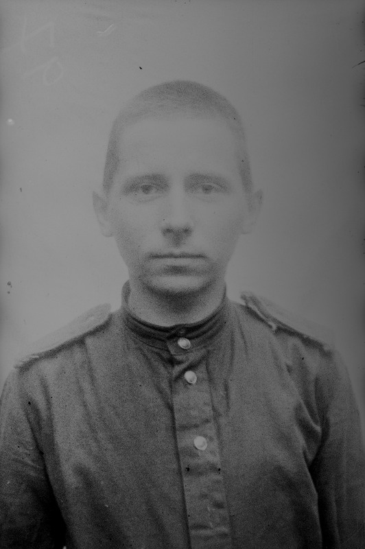 Tundmatu sõjaväelase portree (779. str. polgust) 28.03.1945.a.
