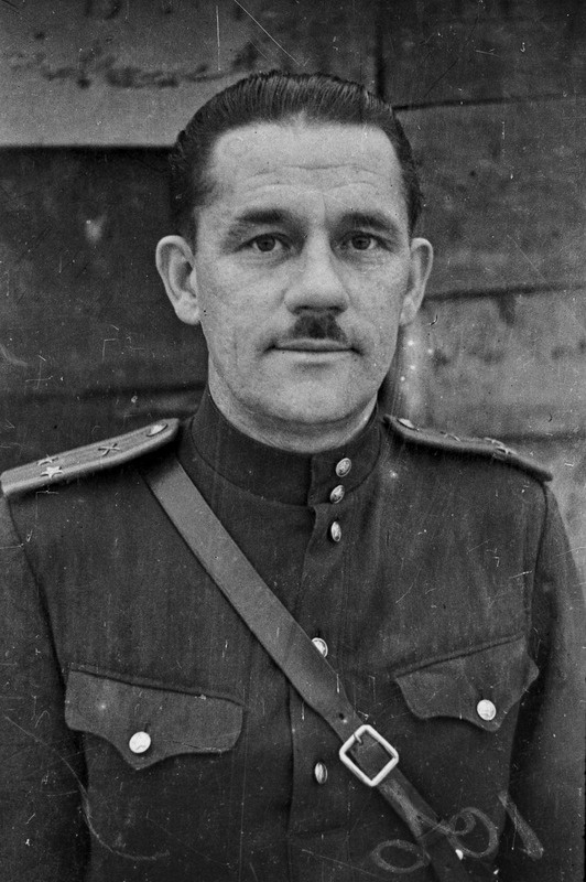 Alampolkovnik Loorits - diviisi suurtükiväe staabiülem. Veebr. 1945.a.