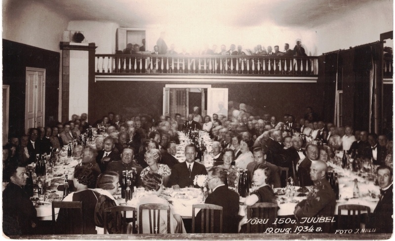 Foto. Võru linna 150. juubeli aktus. 19.08.1934.