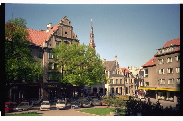View from Harju Street to Harju Street in Tallinn