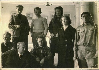 Pallase kunstikooli lõpetajad 1939  duplicate photo