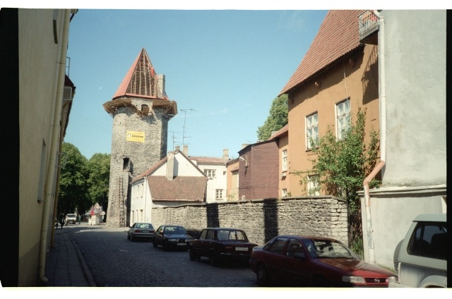 View of the Wulfgard back tower? In the Old Town of Tallinn