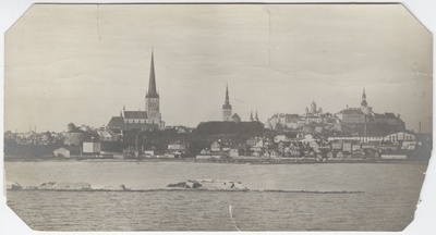 View of Tallinn from the sea  duplicate photo