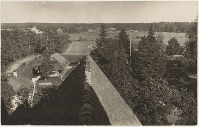 View from the tower of the Kuusalu church  duplicate photo