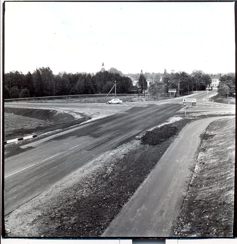 Photo Kuusalu traffic shoulder 1981-1983