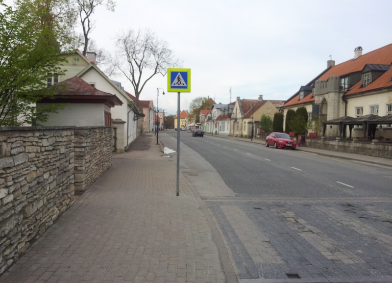 Kuressaare Lossi tänav rephoto