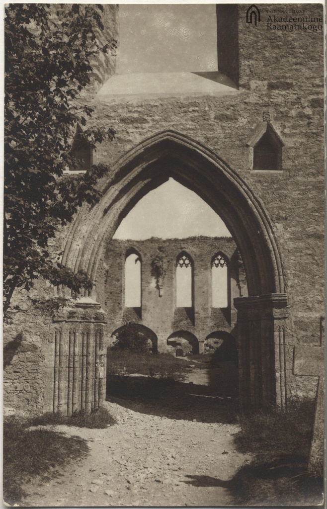 Tallinn. Ruins of the Pirita Monastery Church