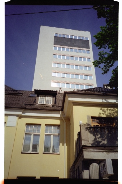 Buildings on Maakri Street in Tallinn
