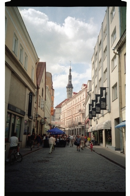 Viru Street in Tallinn Old Town