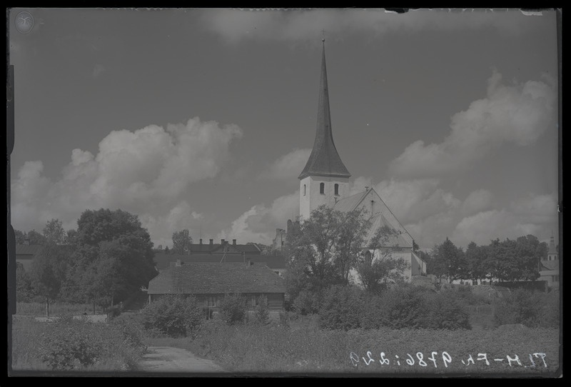 Rakvere vaade kirikuga.