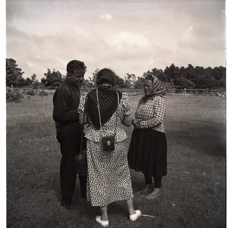Saaremaa külavahevaade.