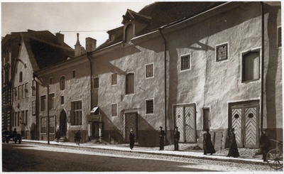 Tallinn, Vene tänav nr. 11 ja 13 enne ümberehitamist.  duplicate photo