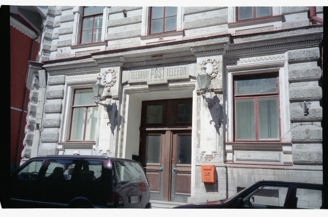 Former main post office in Tallinn Old Town on Russian Street