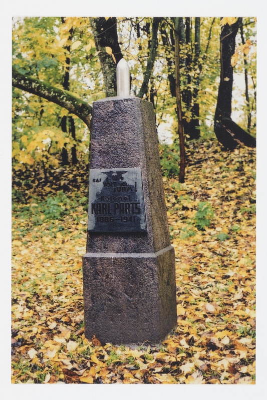 Karl Parts`i mälestusmärk