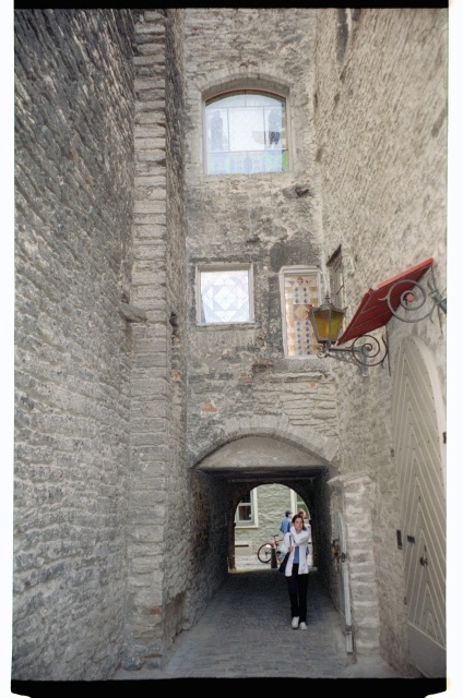 Katariina's move in the Old Town of Tallinn