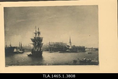 Vaade Tallinnale sadamast.  duplicate photo