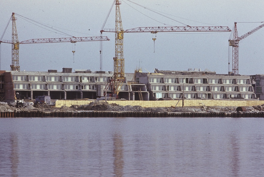 Construction site of Tallinn Olympic Sailing Centre in Pirital