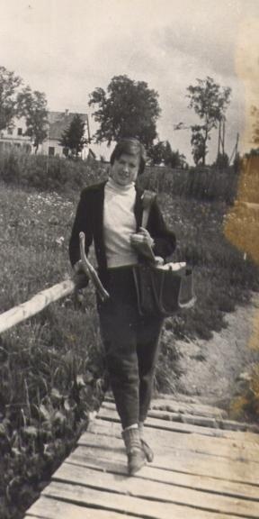 Helle Rätsep postikotiga