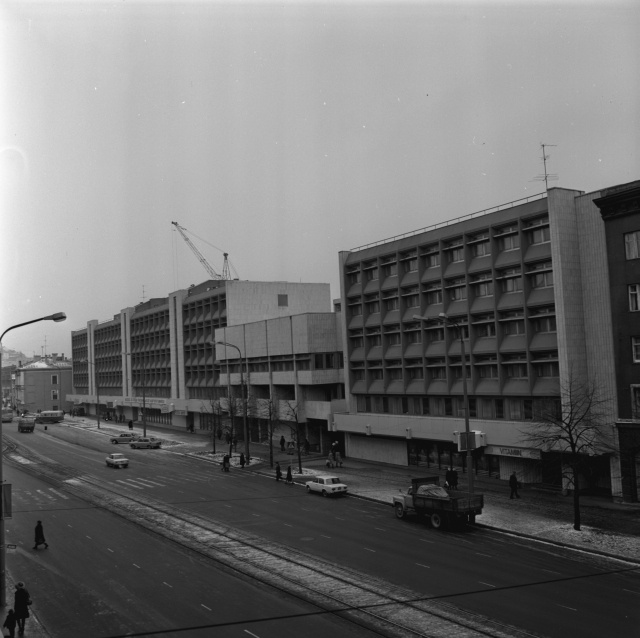 "olympic premiere Tallinn". New building at the beginning of the Narva highway.