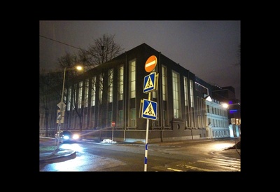 Eesti Panga hoone. Vaade Sakala tänavalt rephoto