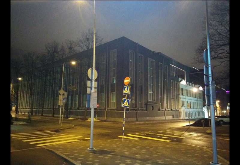 Eesti Panga hoone. Vaade Sakala tänavalt rephoto