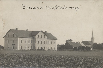 Simuna e. n. K. s. School house  duplicate photo