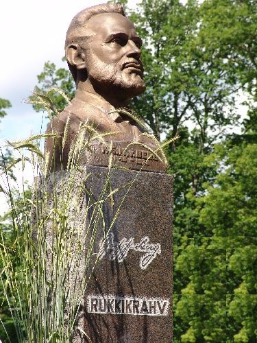 Rukkikrahv Fr. Bergi ausammas Sangaste lossi pargis