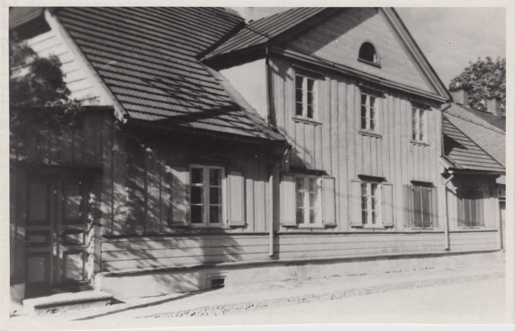 House in Viljandi, C. R. Jakobson Sakala edited in 1880-1882. Origin. Vm 3753.