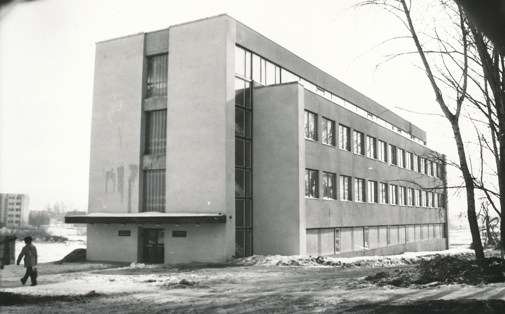 Photo.võru new printing house "Täht" in 1981.