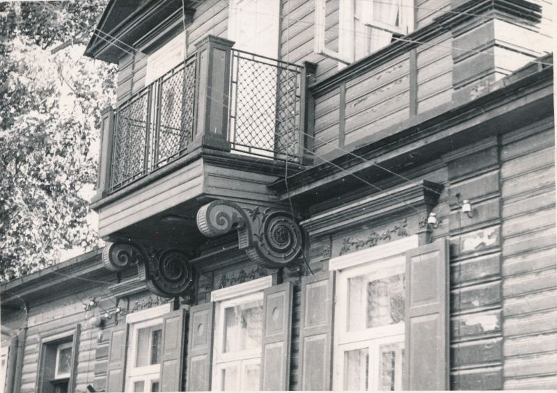 Photo. House, Sembitu Tän. 9. There was the editorial of the newspaper "Töörahva Lipp".