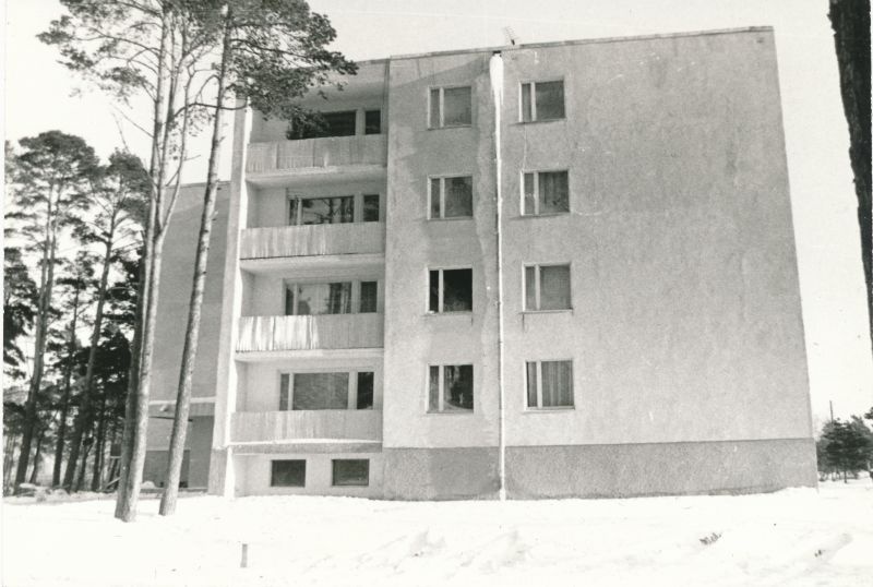 Photo. Communication building Tamme 21a 1976.