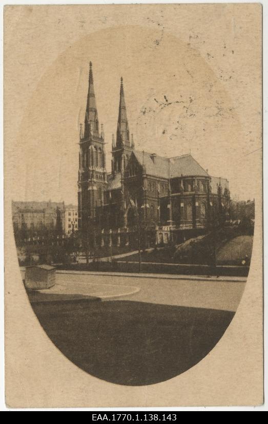 Johannese kirik Helsingi, postkaart