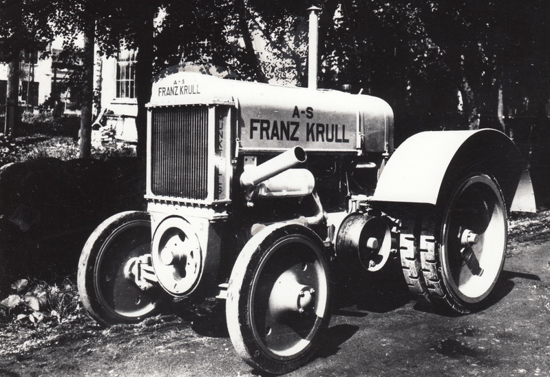 Ratastraktor Fr.Krull 1936.aastal