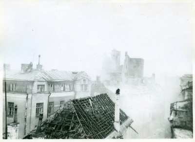 Tallinn, sõjapurustused.  similar photo