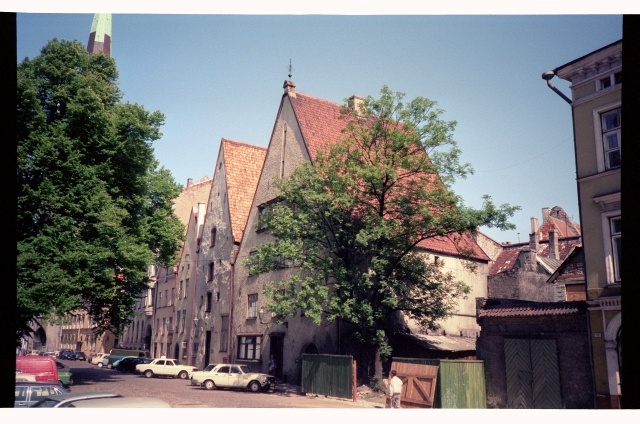 Building complex Three Venda in the Old Town of Tallinn, Laial Street