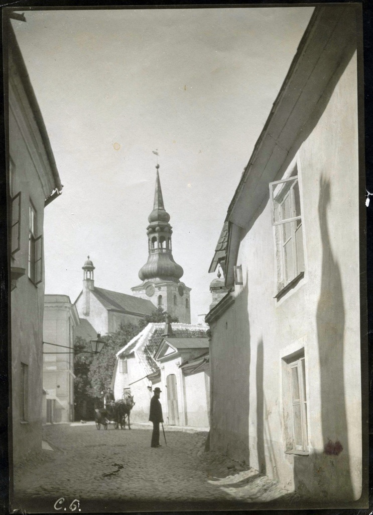 Tallinn, Toomkirik, vaade Toomrüütli tänavalt.