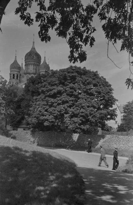 Sõjaaja purustusi Tallinnas.