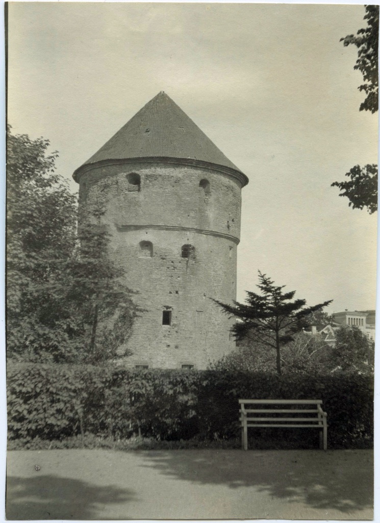 Tallinn, Kiek-in-de-Kök, vaade Harjuvärava mäelt.