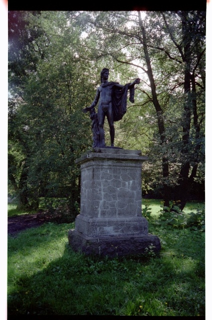 Sculpture in Belvedere Apollo in Tallinn, Kadrioru park