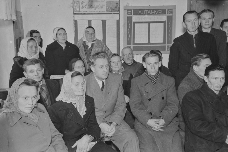 Kolhoosi asutamise koosolek Rannamõisas