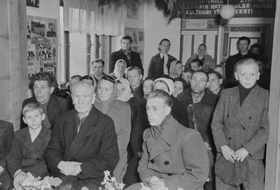 Kolhoosi asutamise koosolek Rannamõisas  similar photo