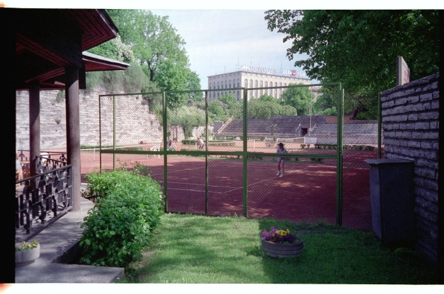 Harjuoru tennis courts in Tallinn