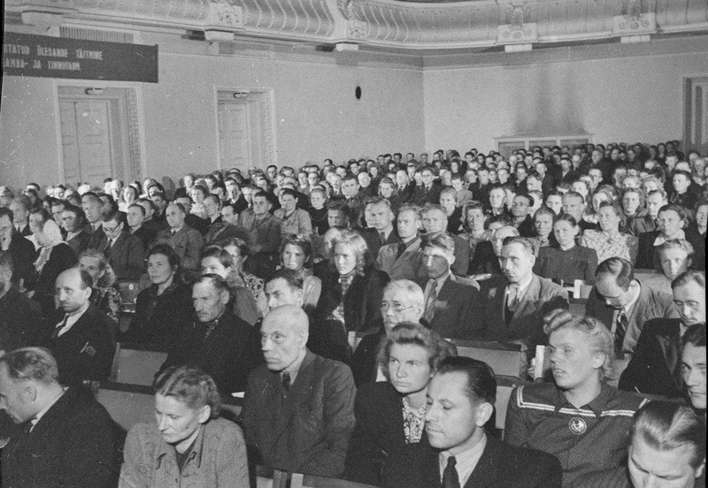 Loomakasvatajate üleriigiline kokkutulek Estonia kontserdisaalis. Vaade saalile.