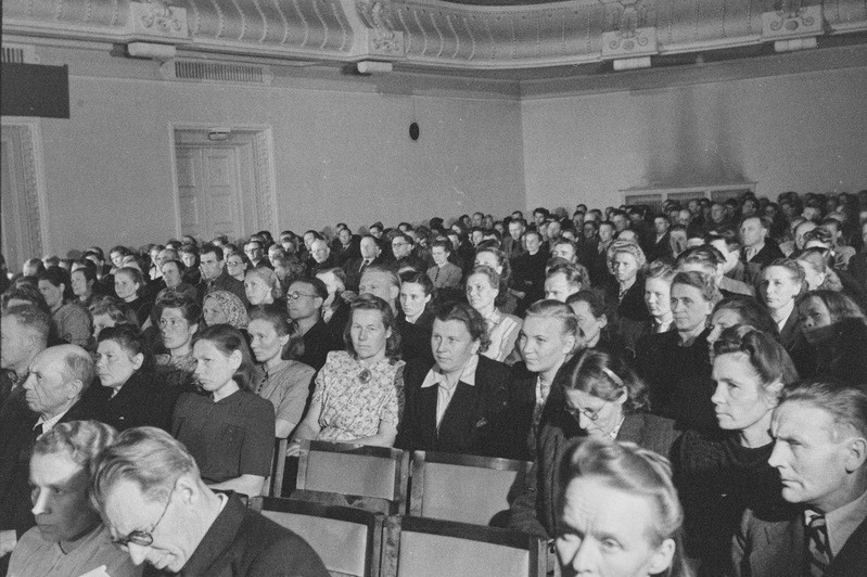 Loomakasvatajate üleriigiline kokkutulek Estonia kontserdisaalis. Vaade saalile.