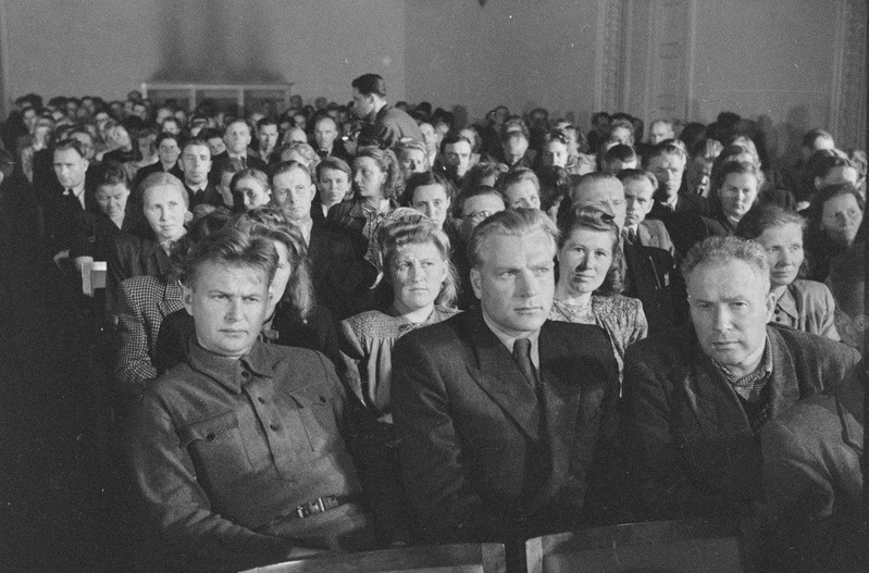 Loomakasvatajate üleriigiline kokkutulek Estonia kontserdisaalis. Vaade saalile.