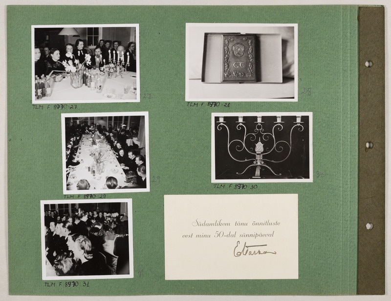 Ed. Taska 50. juubeli tähistamine