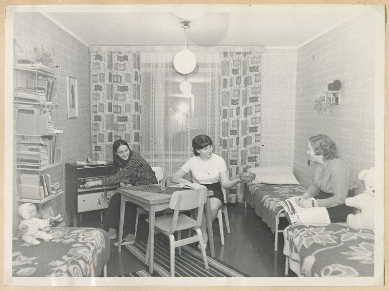 Tallinna Meditsiinikool. Ühiselamu tuba