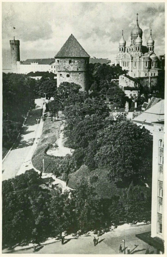 Tallinn, vaade Toompeale.
